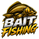 Bait Fishing Horgászbolt logó – horgászfelszerelések, botok, orsók és horgász kiegészítők